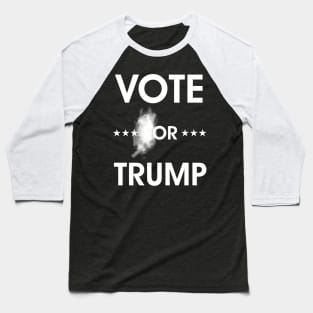 Vote or Trump Baseball T-Shirt